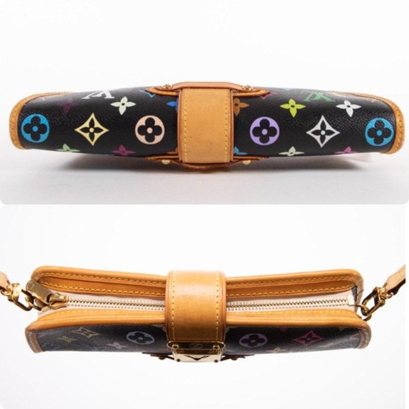 LOUIS VUITTON Multicolor Clutch Black - Picture 4 of 8